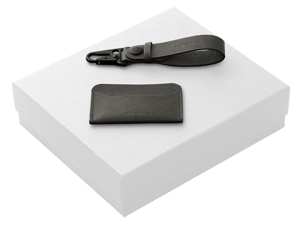 Подарочный набор Long River: картхолдер, ремешок для ключей
