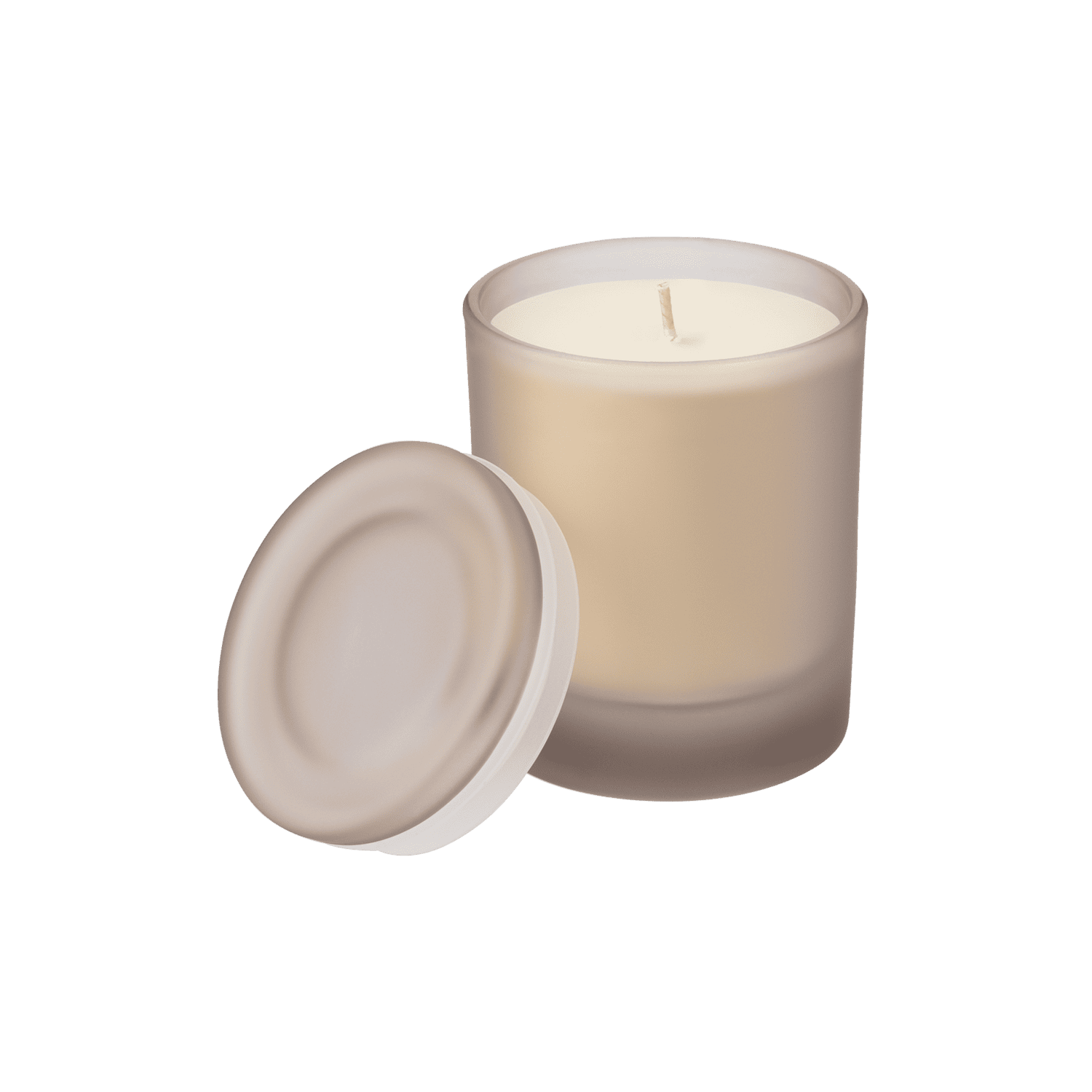 Ароматическая свеча Mizu, бежевая