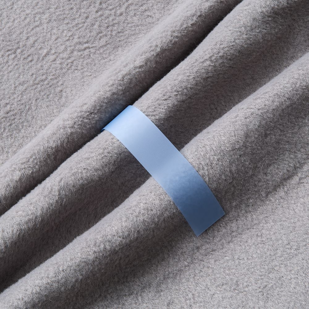 Лента силиконовая Biguna 20 S, прозрачная голубая, 10 см