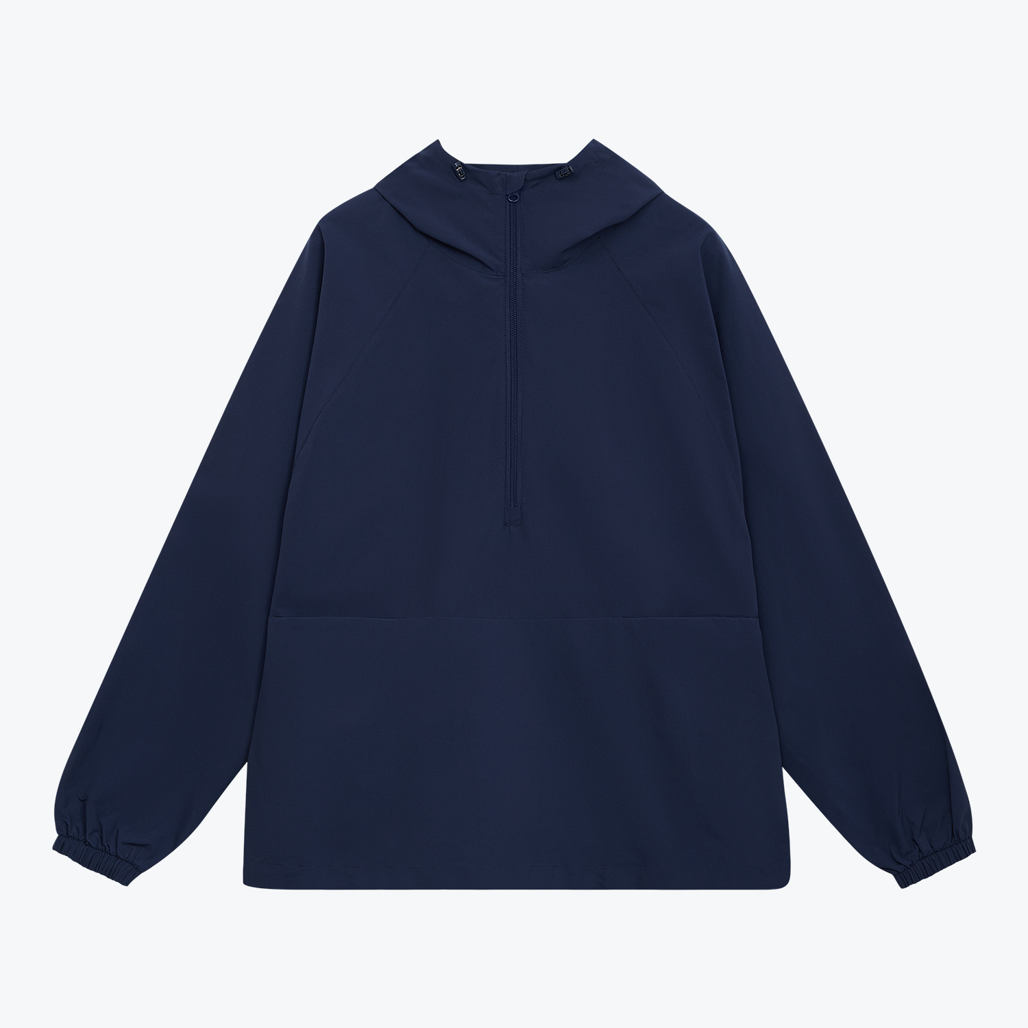 Ветровка (анорак) оверсайз унисекс Риссман (Rissman), темно-синяя