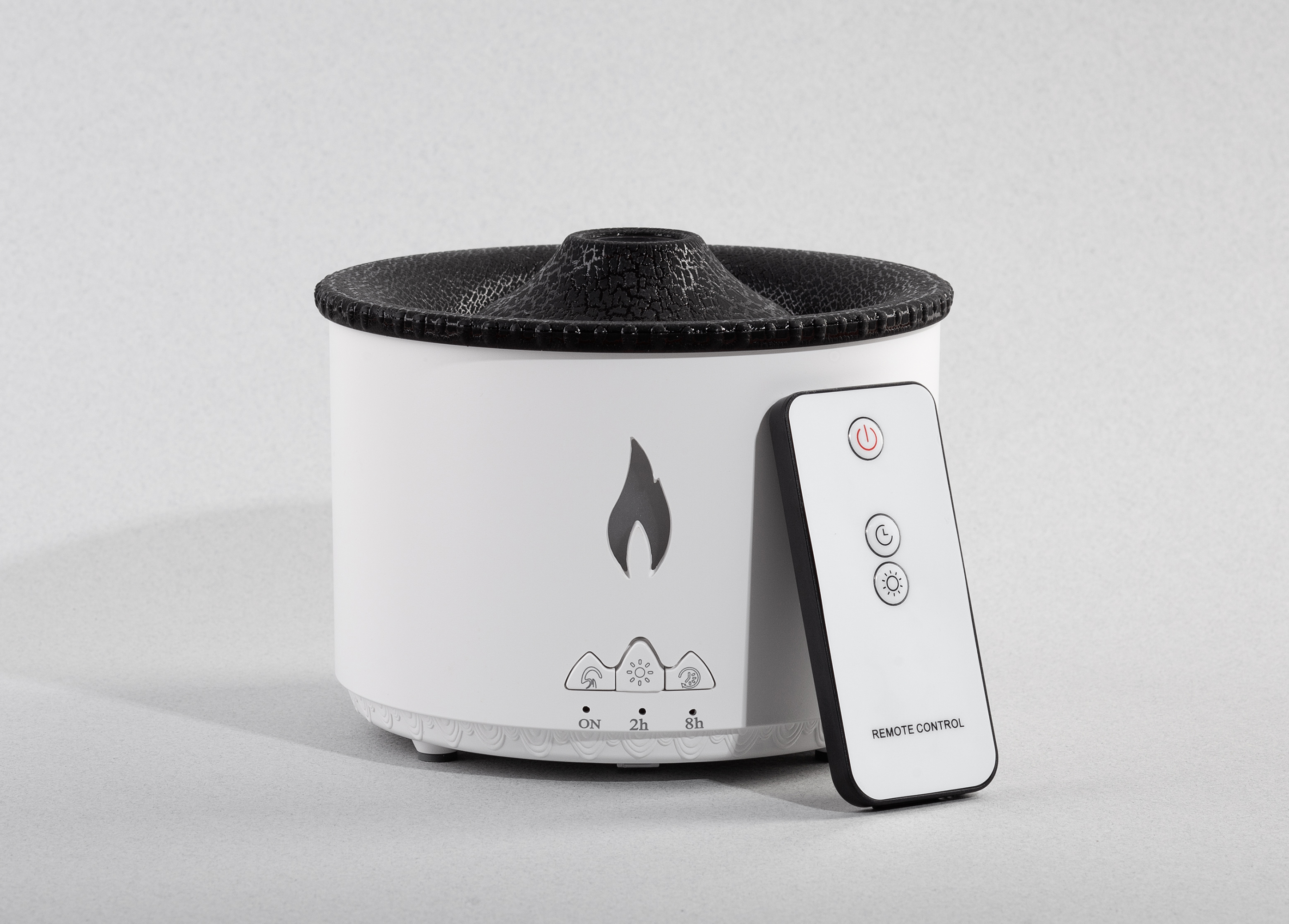 Увлажнитель воздуха "Smart Volcano"с пультом ДУ,  функцией ароматерапии и интерьерной подсветкой 