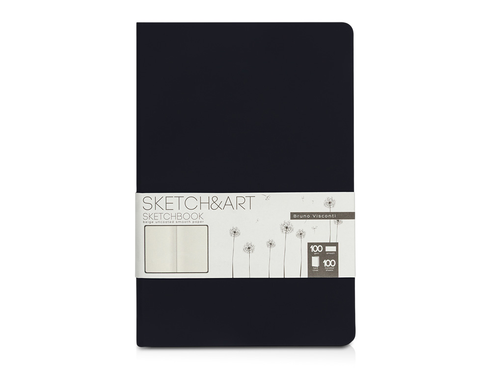 Скетчбук Sketch & Art 100 г/м2, soft-touch