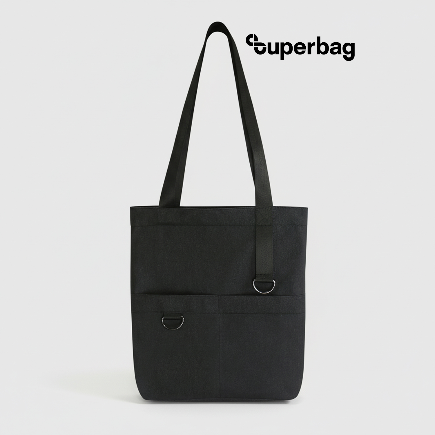 Шоппер Superbag ZIP (черный)