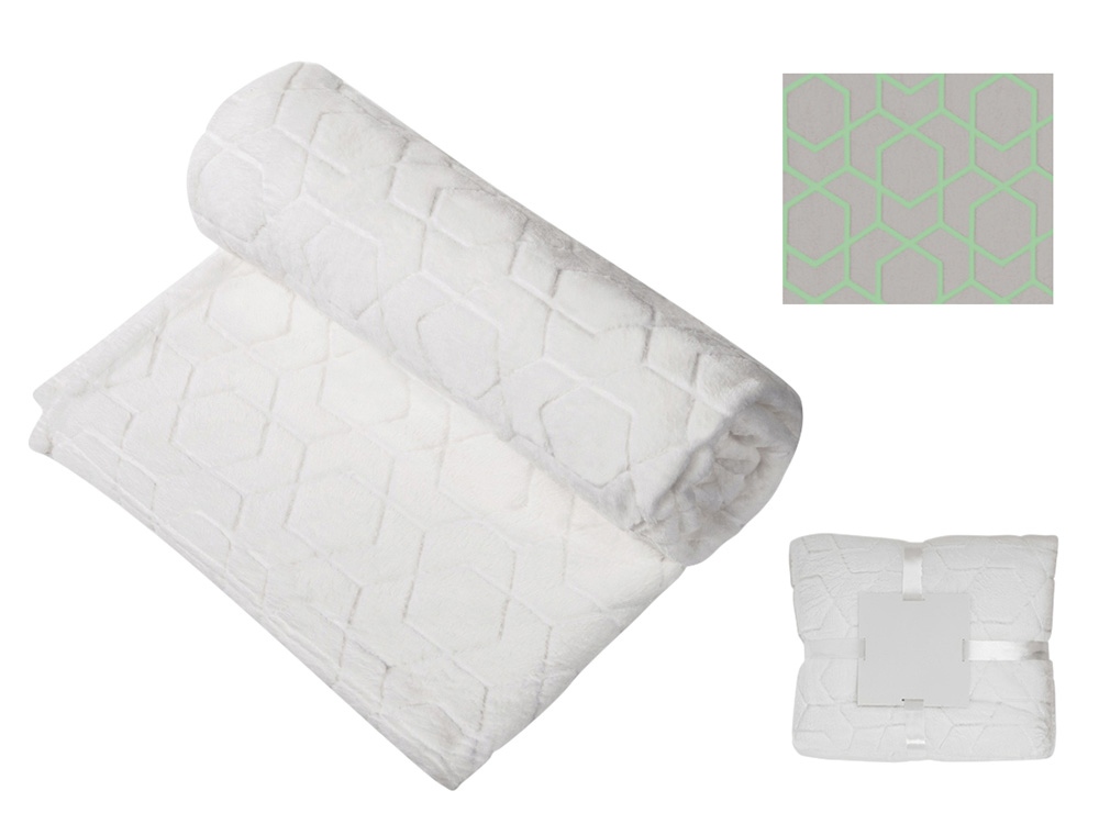 Светящийся в темноте плед Lattice