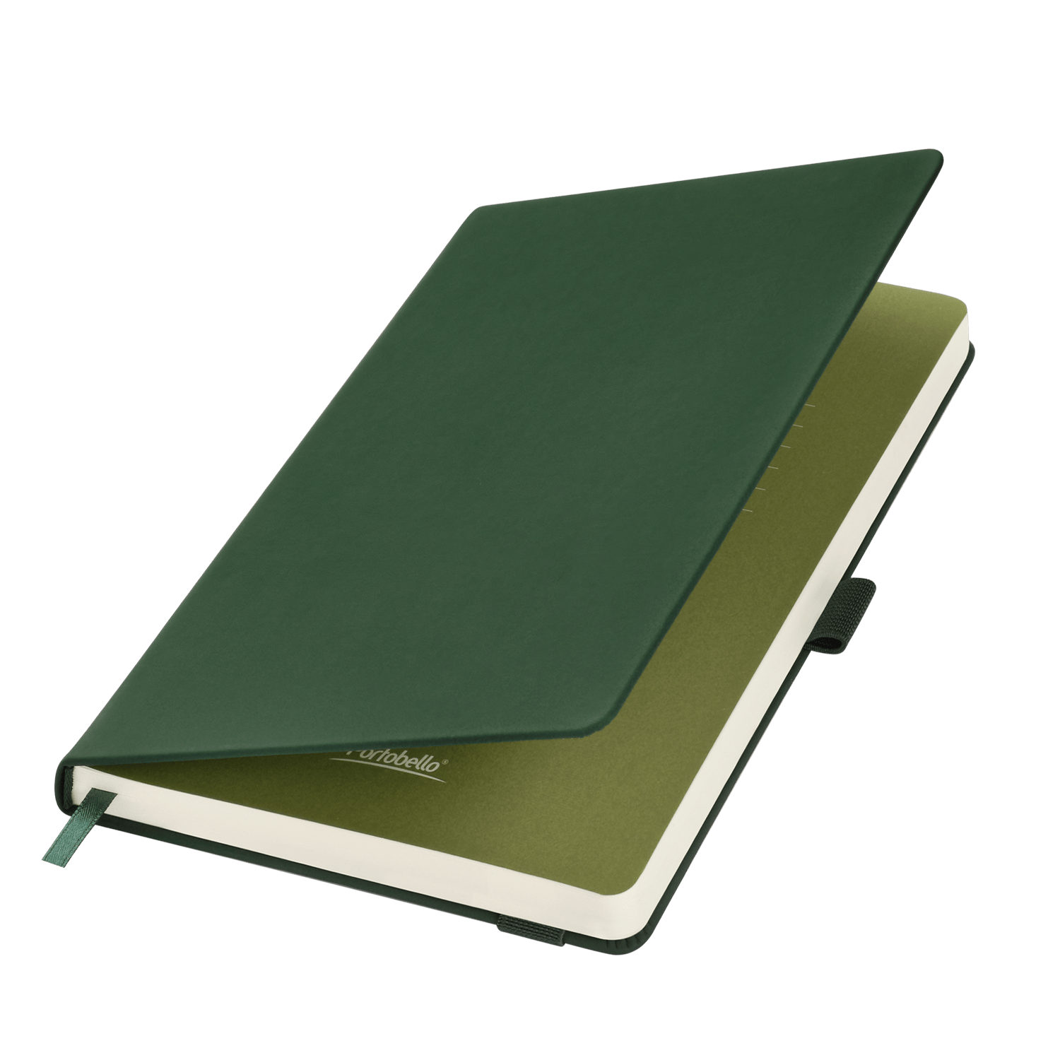 Ежедневник Alpha недатированный, зеленый/оливковый