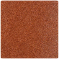 Лейбл кожаный Pasek, L, горчичный