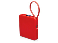 Внешний аккумулятор со встроенным кабелем USB-C Дэнси, 5000 мАч