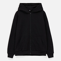 Толстовка унисекс оверсайз Sartoro, черная