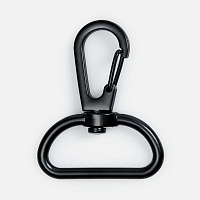 Застежка-карабин Snap Hook, L, черная