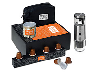 Подарочный набор Re:y. Boost с кофемашиной, капсулами и косметичкой