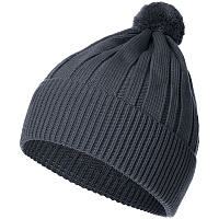 Шапка Knit Beat, серая (графит)