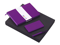 Подарочный набор COLOR IT c блокнотом, ручкой и повербанком, 5000 mAh