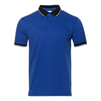 Рубашка поло унисекс STAN с контрастными деталями хлопок/полиэстер 185, 04С