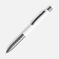 Ручка шариковая Digit Soft Touch со стилусом, белая