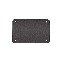 Шильд 4х6 см имитация кожи