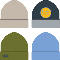 Шапка на заказ Calle Classic, полушерсть