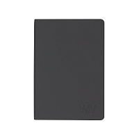 Ежедневник недатированный "Болонья", гибкая обложка с тиснением, покрытие soft touch, формат А5