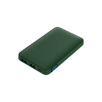 Внешний аккумулятор с подсветкой Ancor 5000 mAh, зеленый