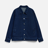 Куртка джинсовая O1, темно-синяя