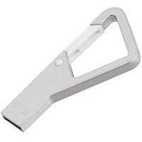 Флешка ZEVS Белая