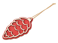 Деревянная подвеска на елку Cedar