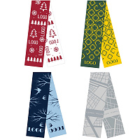 Шарф на заказ Tricksy Light, S, полушерсть