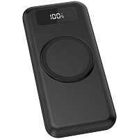 Внешний аккумулятор Authority с беспроводной зарядкой (5W), 10000 mAh, чёрный