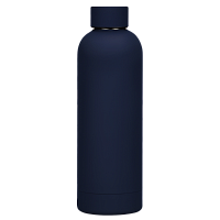 Термобутылка вакуумная герметичная Prima, синяя