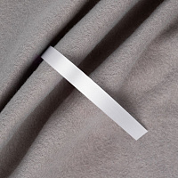 Лента сатиновая Satin 10 S, белая, 10 см