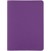 Обложка для паспорта Shall Simple, фиолетовый