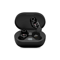 Наушники беспроводные с зарядным боксом HIPER TWS BRISE V2, цвет черный 