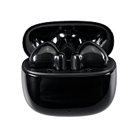 Наушники ECHO беспроводные без амбушюр, пластиковый корпус, черные