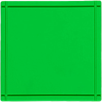 Лейбл из ПВХ Dzeta, L, зеленый неон