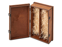 Подарочная коробка для двух бутылок Cotes de Toul