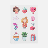 Стикерпак бумажный Thematik, для девочек