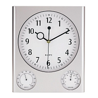 Настенные часы SATURN, серебряный