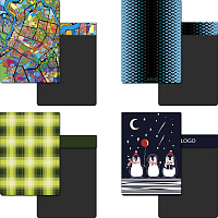 Папка-планшет Saff Plus из экокожи на заказ