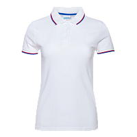 Рубашка поло женская STAN триколор хлопок/полиэстер 185, 04WRUS
