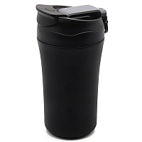 Термокружка с двойными стенками Molly, черная