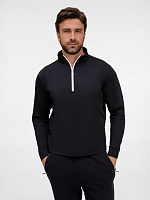 Свитшот на молнии Morfiss, черный