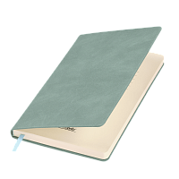 Ежедневник Stella недатированный с магнитом на обложке, бирюзовый