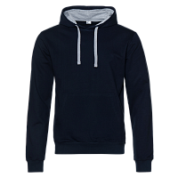 Худи унисекс STAN футер без начёса с контрастным капюшоном 260, 23