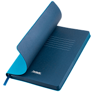 Ежедневник Latte NEW недатированный, голубой/синий